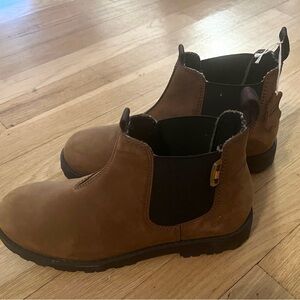 Stylish Tan Kids Chelsea Boots